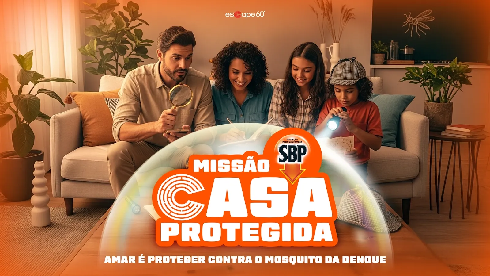 SBP lança ativação interativa “Missão Casa Protegida” no Parque Villa-Lobos