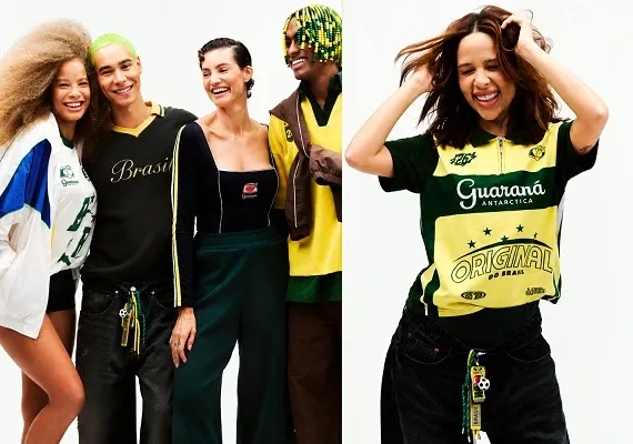 Renner e Guaraná Antarctica anunciam collab inédita para torcer pelo Brasil com estilo