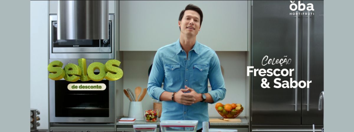 Blues assina nova edição de campanha de marketing de recompensa do Oba Hortifruti