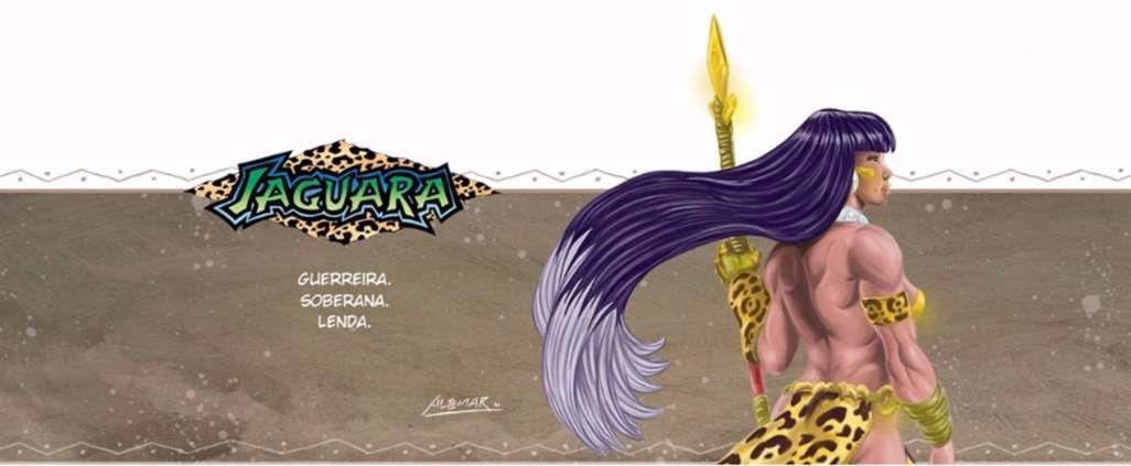 Exposição de super-heróis brasileiros lança HQ da Jaguara