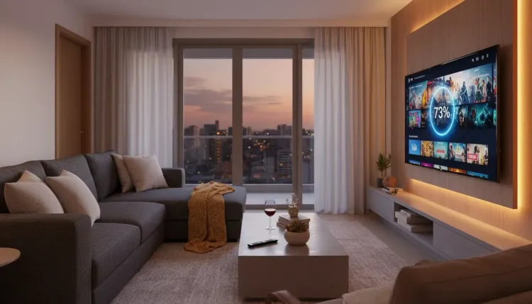 Mapa do Consumo de julho revela que streaming já representa 73% do tempo de tela em Smart TVs no Brasil
