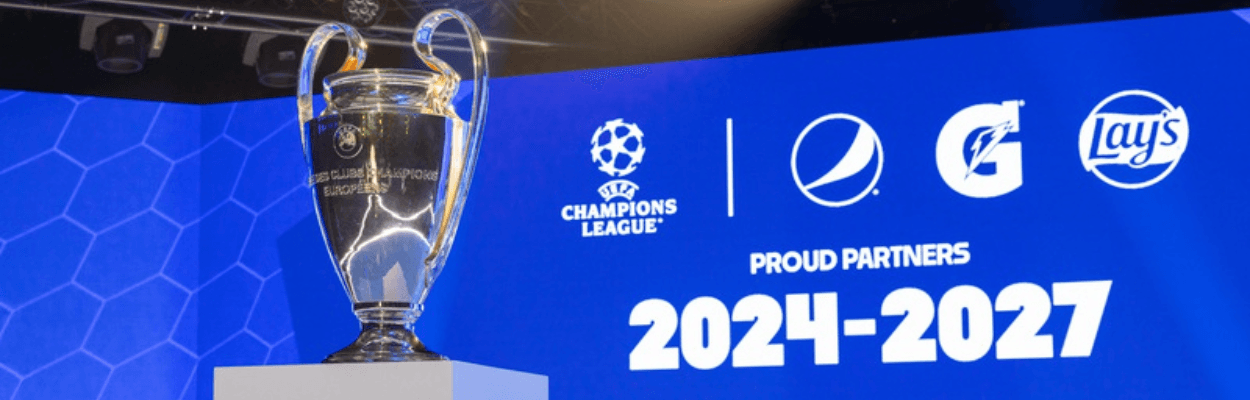 PepsiCo renova patrocínio à UCL e mira aceleração de agenda de sustentabilidade