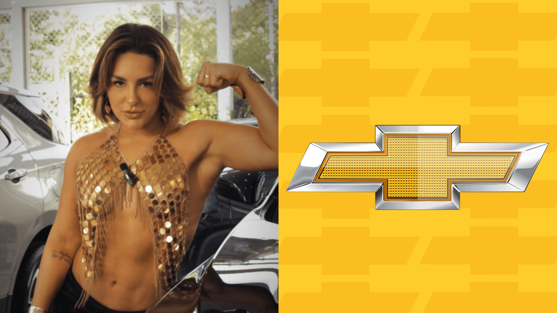 Satirizando novo “shape”, Kéfera divulga promoção da Chevrolet