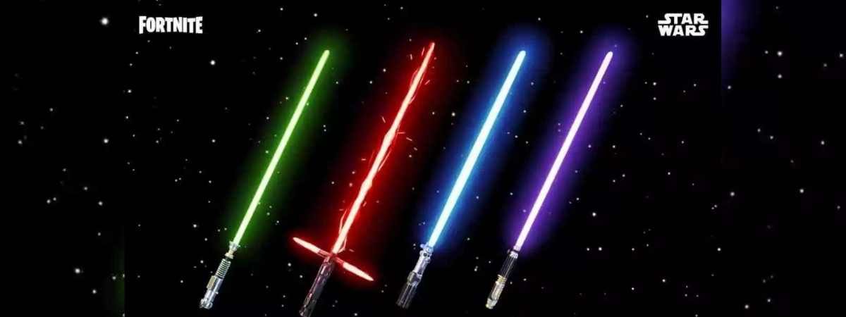 Vazou! Sabres de luz estão voltando para o Fortnite