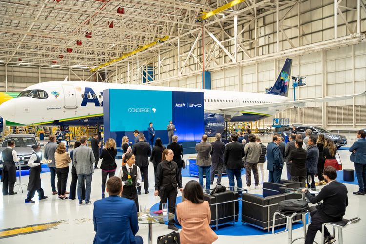 Azul e BYD lançam serviço de Concierge com veículos elétricos
