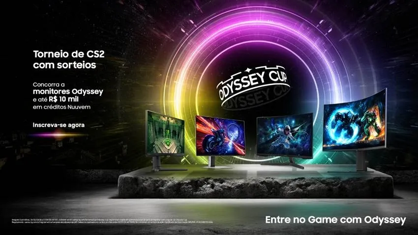 Samsung Odyssey Cup 2026 entra na Fase Suíça com transmissão ao vivo e pontos no ranking da Valve