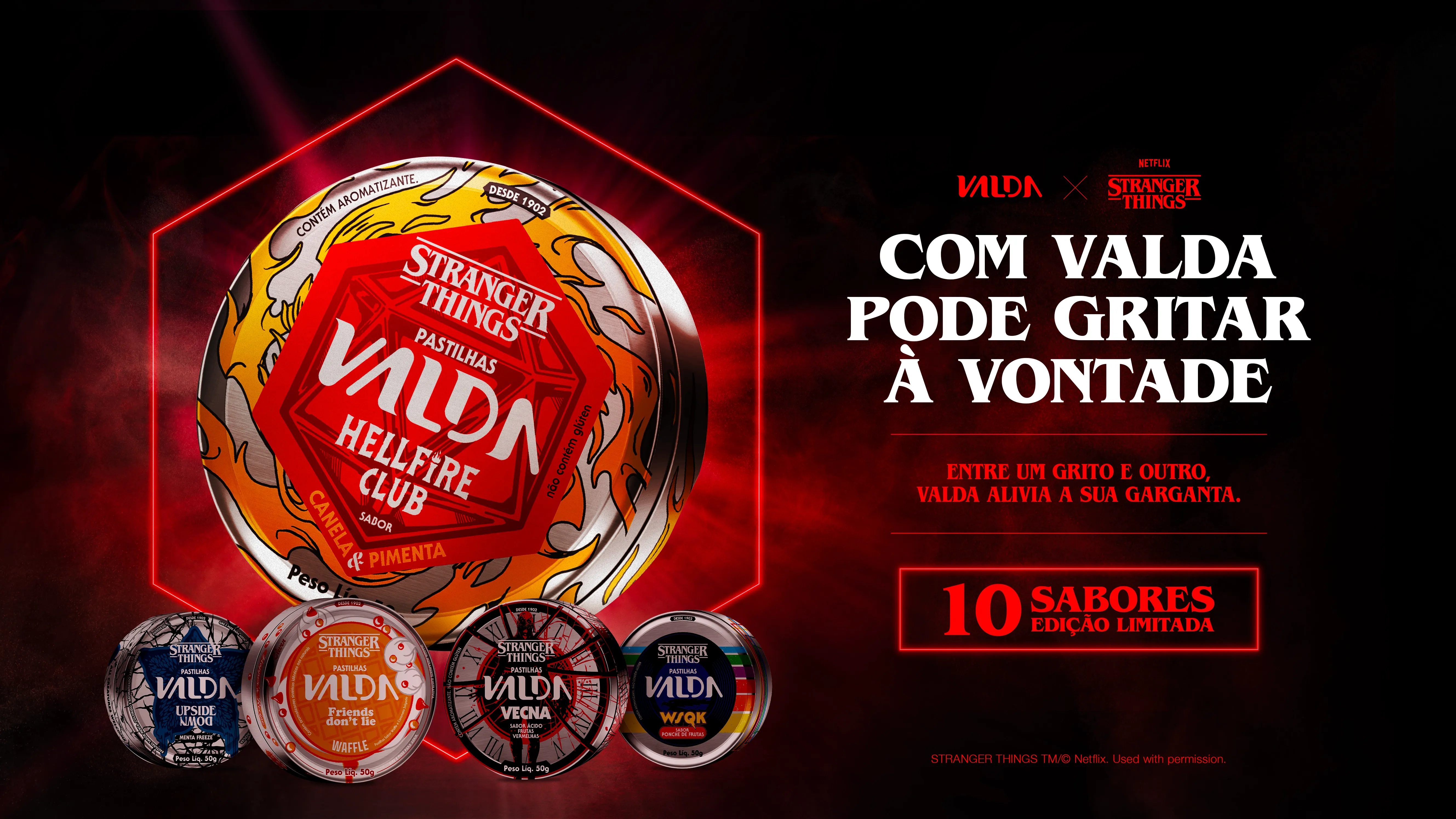 Valda lança linha colecionável inspirada em Stranger Things