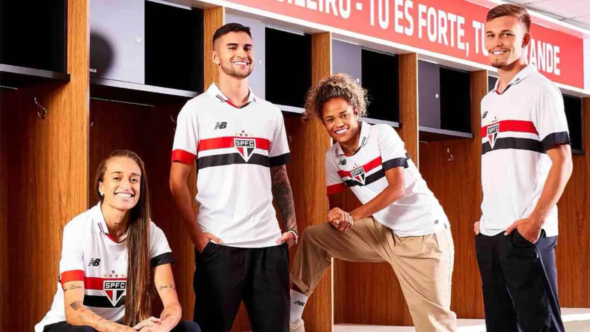 New Balance e Superbet se unem ao SPFC para lançamento de uniformes