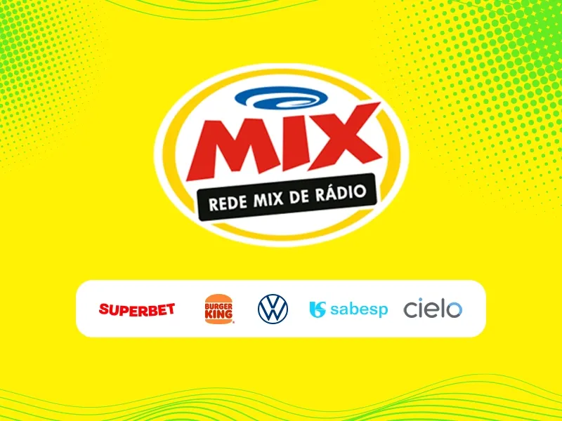 Rádio Mix garante cinco grandes patrocinadores para o retorno das transmissões da Seleção Brasileira no Mundial 2026