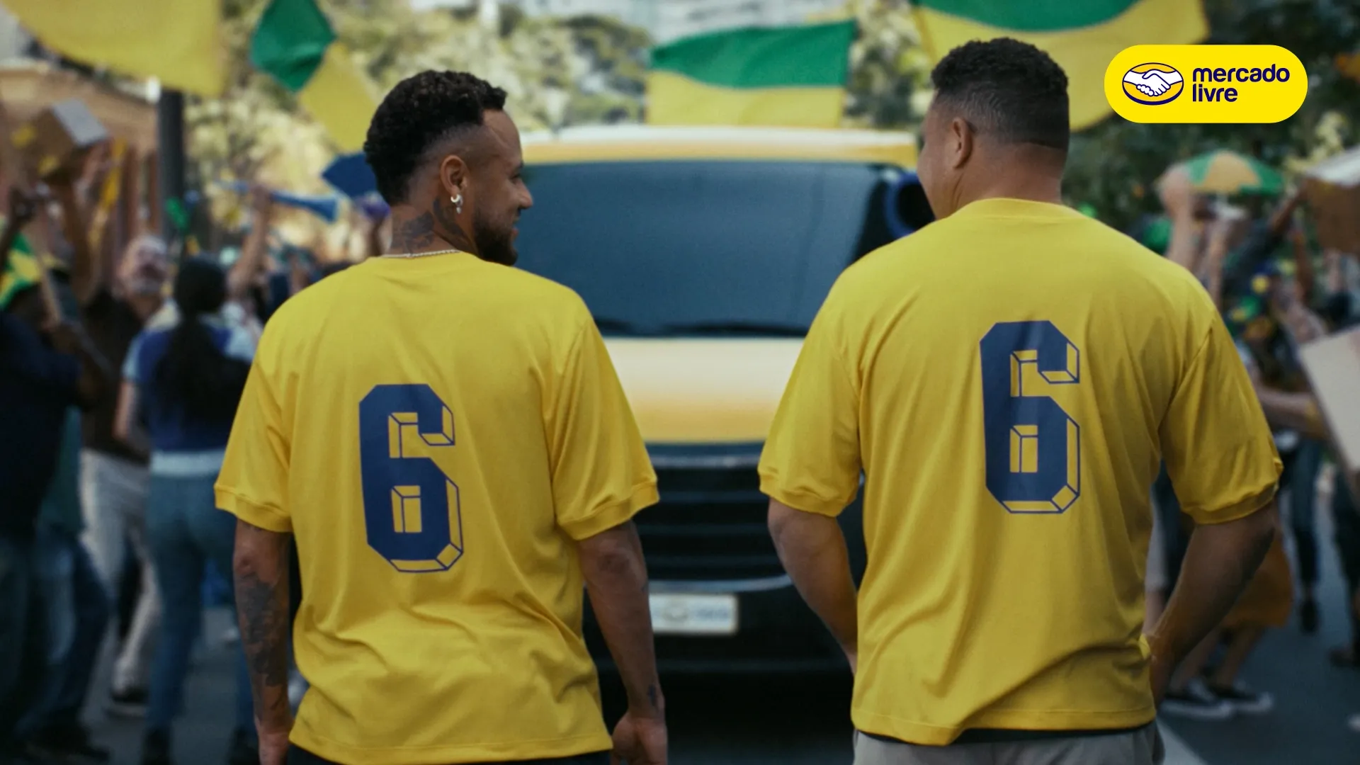 Mercado Livre escala Ronaldo e Neymar Jr. em campanha para o “Liquida 6.6”