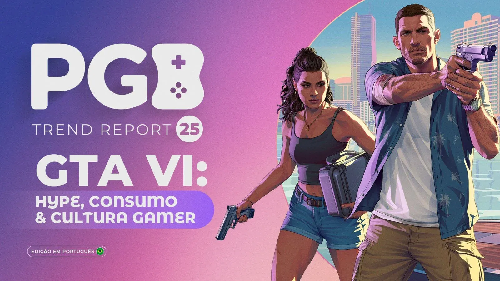 GTA VI deve se tornar fenômeno cultural e movimentar mercado gamer, aponta estudo da Go Gamers