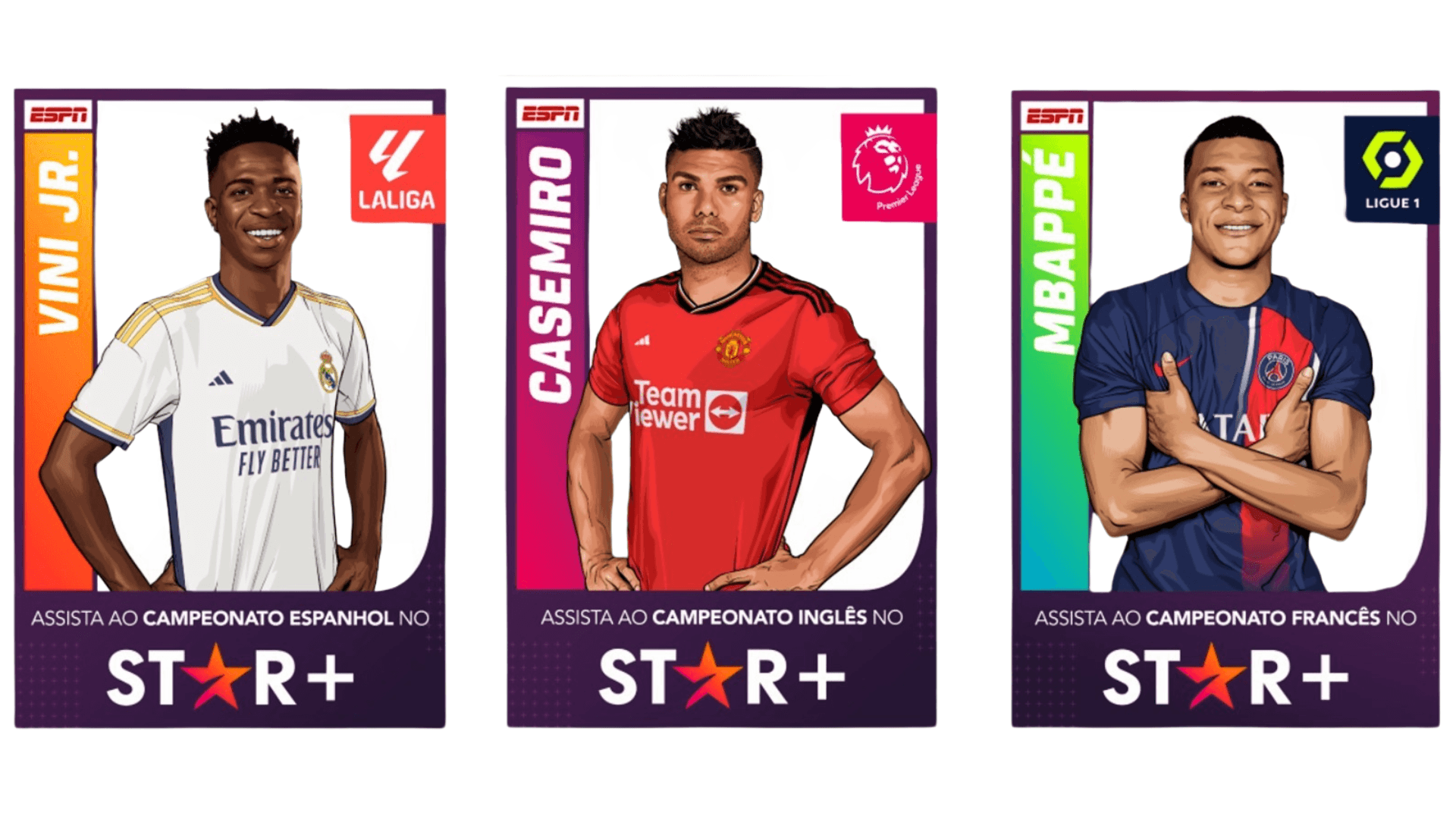 Star+ transforma SP no maior álbum de figurinhas do mundo para o futebol europeu