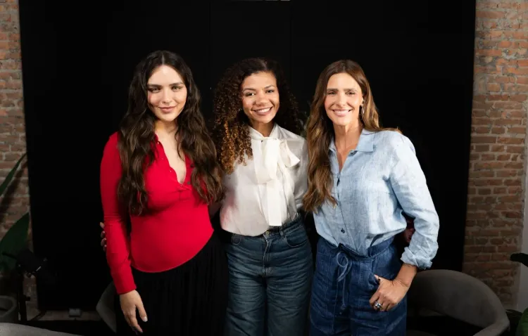 Fernanda Lima, Rafa Kalimann e dra. Mariana Ferreira debatem o apagamento da dor feminina no podcast "Zen Vergonha"
