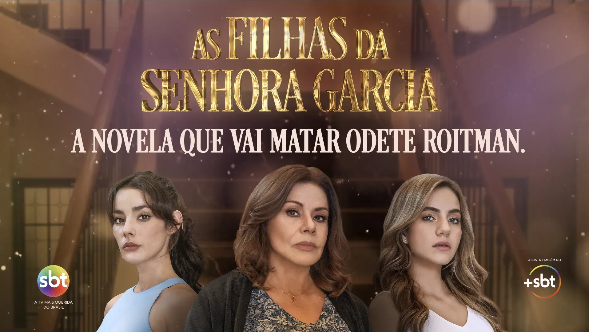 SBT aposta em irreverência para divulgar nova novela adulta “As Filhas da Senhora Garcia”