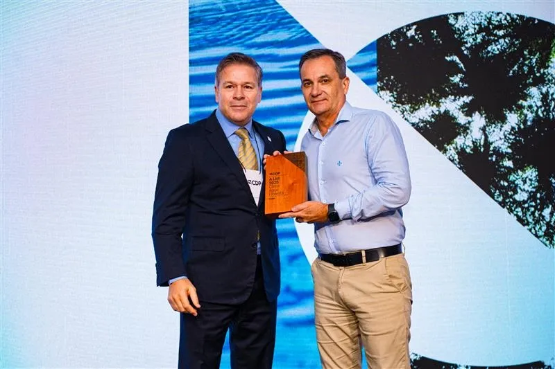 Klabin recebe troféu "Triple A" do CDP e integra elite global de sustentabilidade