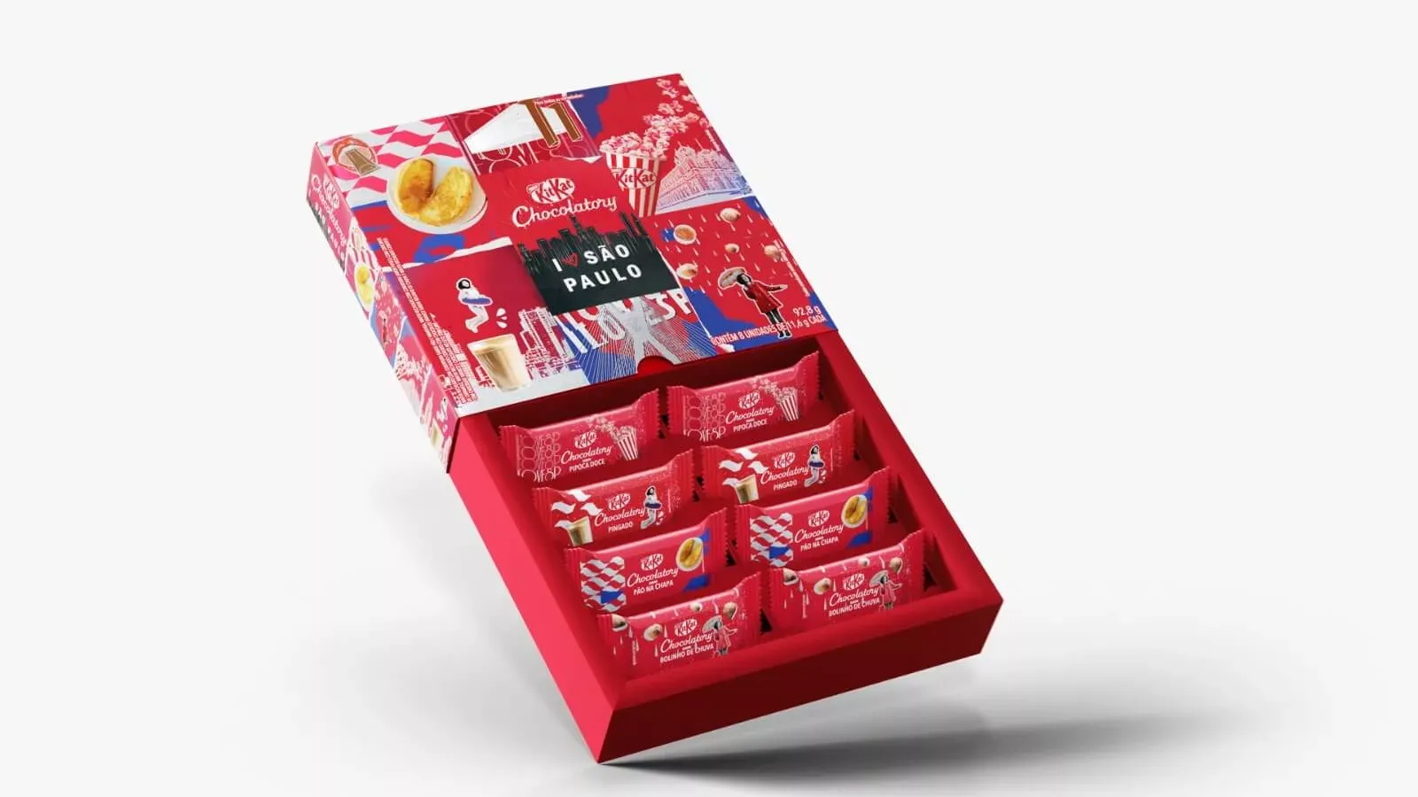 KITKAT Chocolatory comemora aniversário de São Paulo com gifting