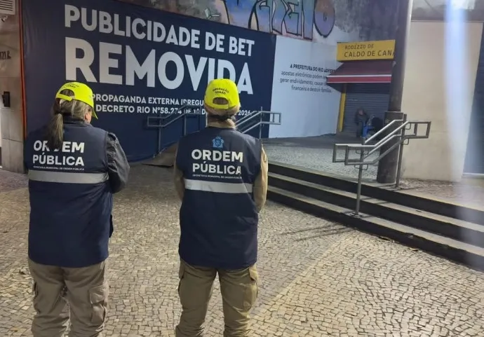 Prefeitura do Rio proíbe publicidade de bets em mídias externas e espaços públicos