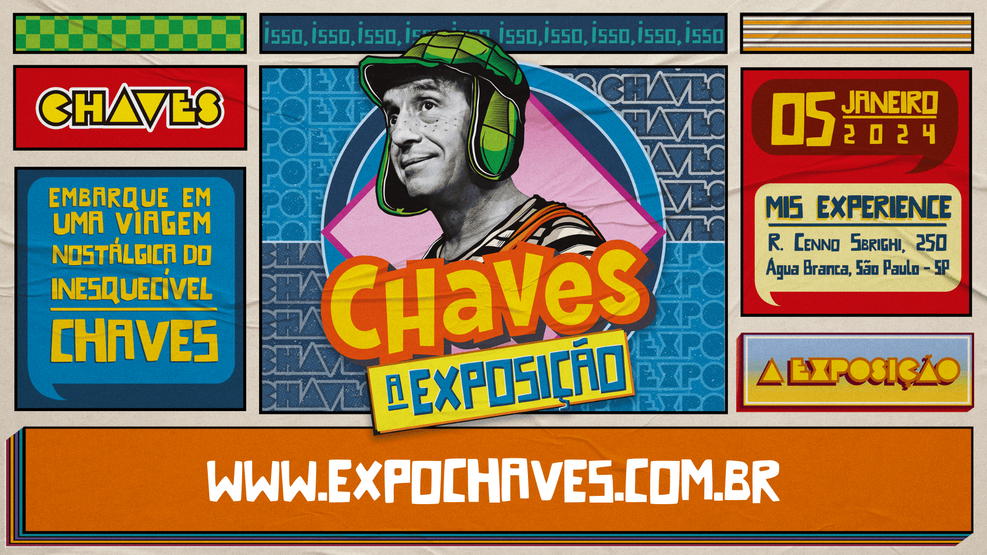 Após sucesso, MIS Experience prorroga ‘Chaves: A Exposição’