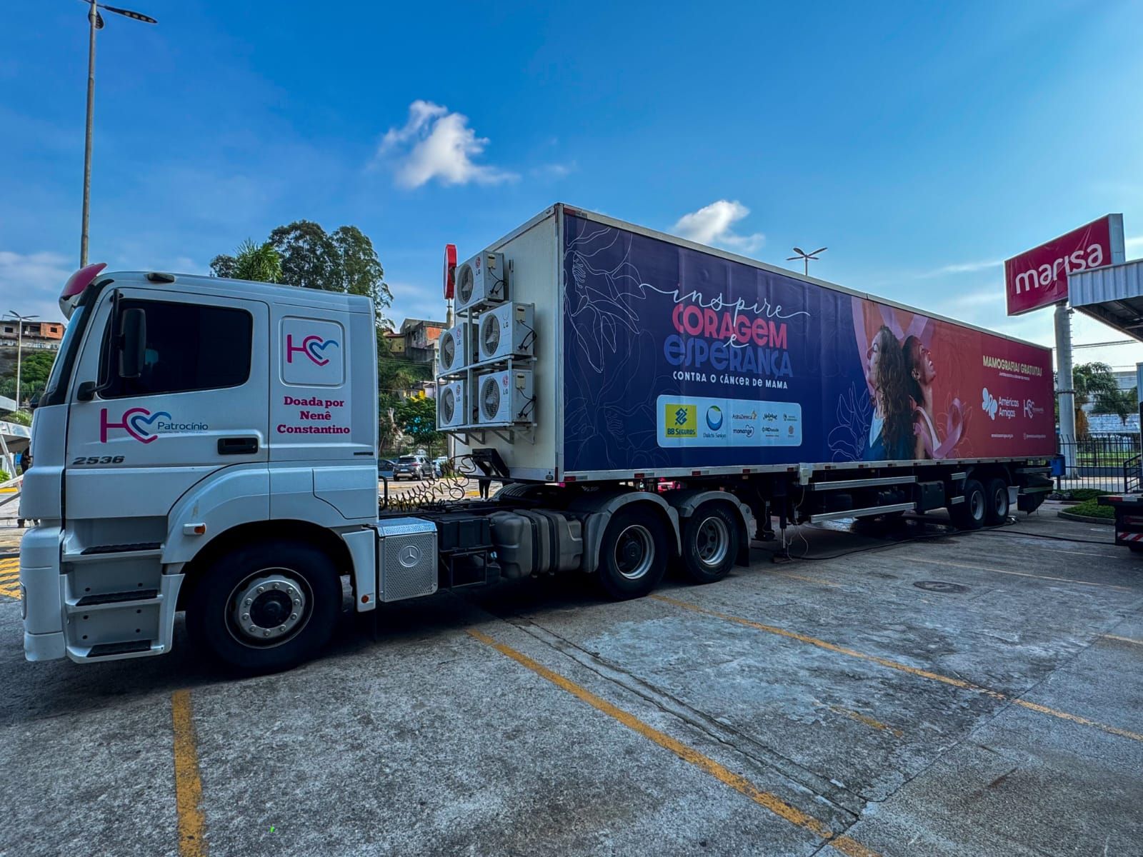 BB Seguros patrocina Carreta da Mamografia com ativações da Eagle Agência