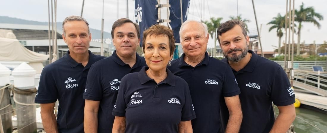 Expedição Voz dos Oceanos, da Família Schurmann, chega em Natal