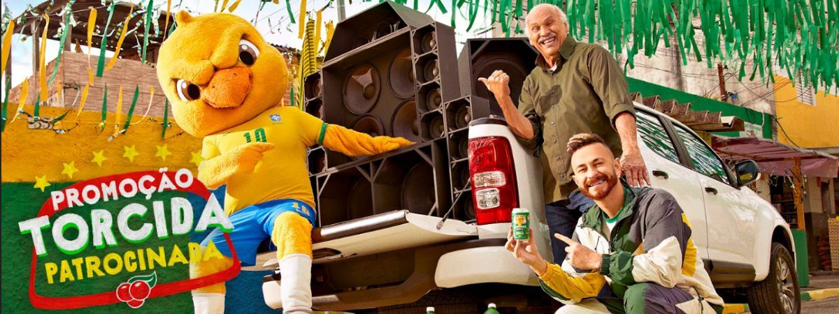 <strong>Guaraná Antarctica patrocina torcida brasileira com mais de R$1 milhão em prêmios</strong>