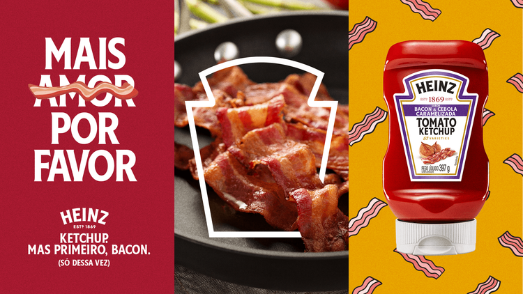 Heinz: Troque os presentes do ex por bacon no Big Kahuna