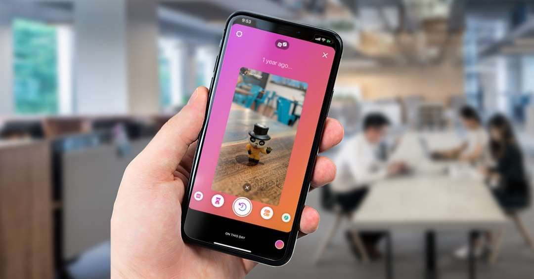 Nota: Instagram adiciona “TBT” como recurso no Stories