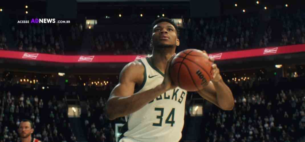 Budweiser se une a Giannis Antetokounmpo para mostrar o poder dos sonhos compartilhados