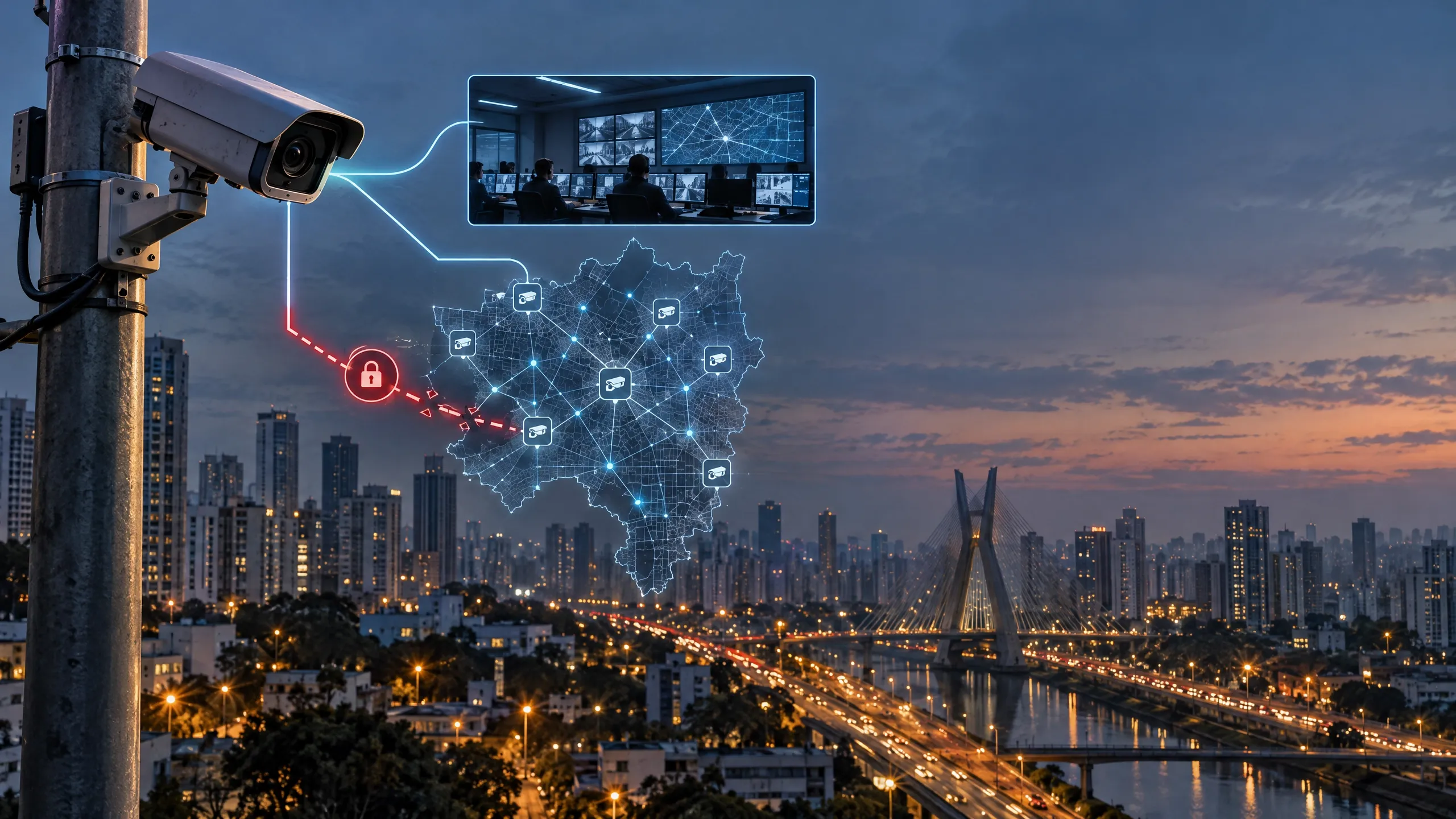 Smart Sampa: como funciona o sistema de câmeras de SP que teve senhas expostas