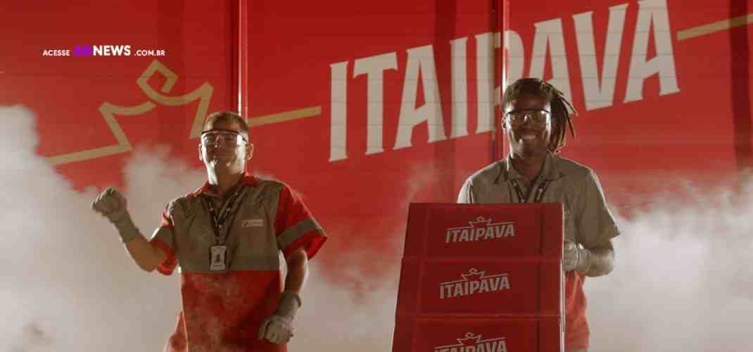 Itaipava leva colaboradores para estrelar uma campanha de TV pela primeira vez