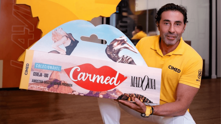 Em nova parceria, Cimed cria ‘Carmed Madonna’ com distribuição gratuita e exclusiva  