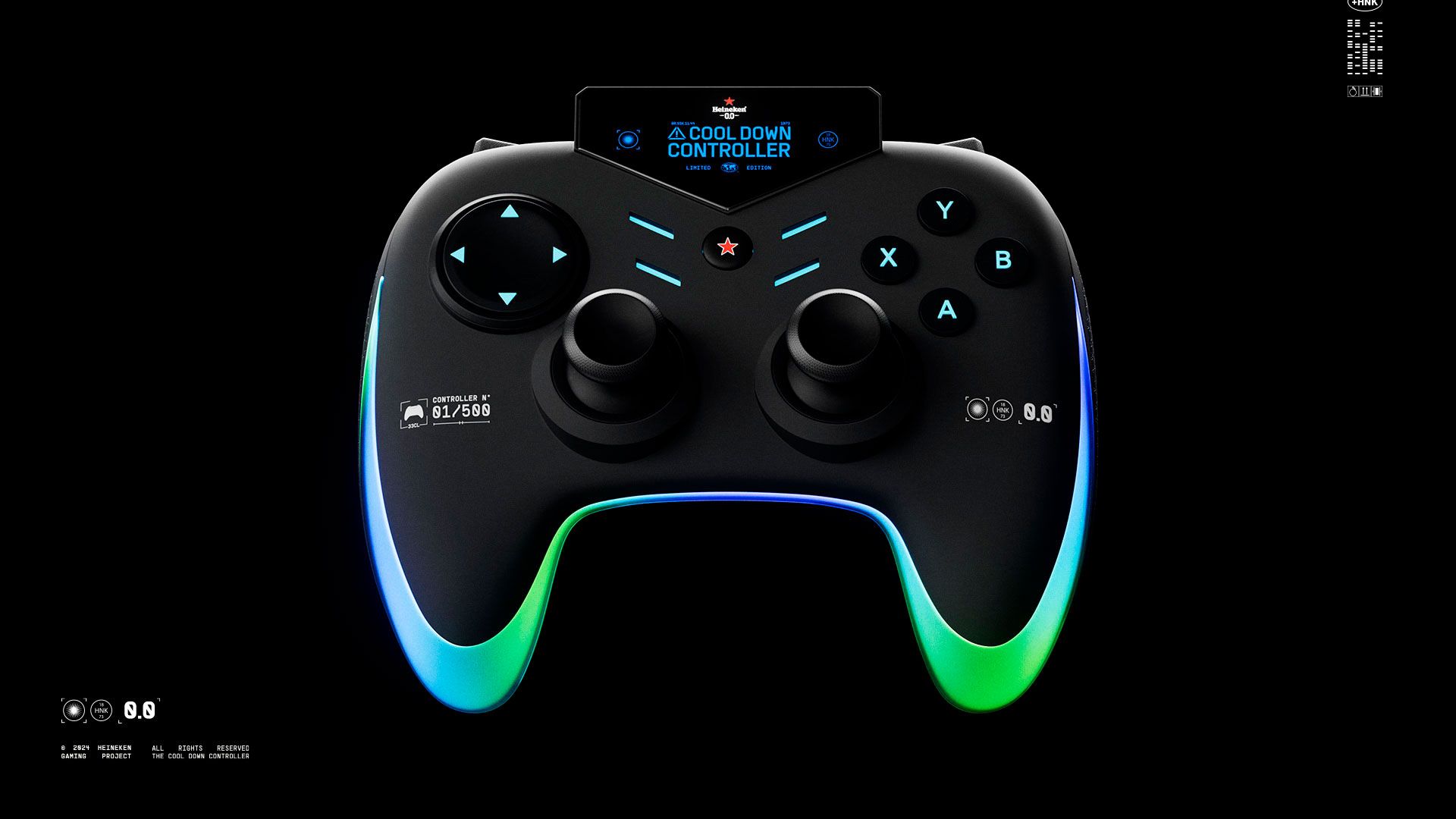 Heineken lança controle que detecta níveis de tensão dos gamers