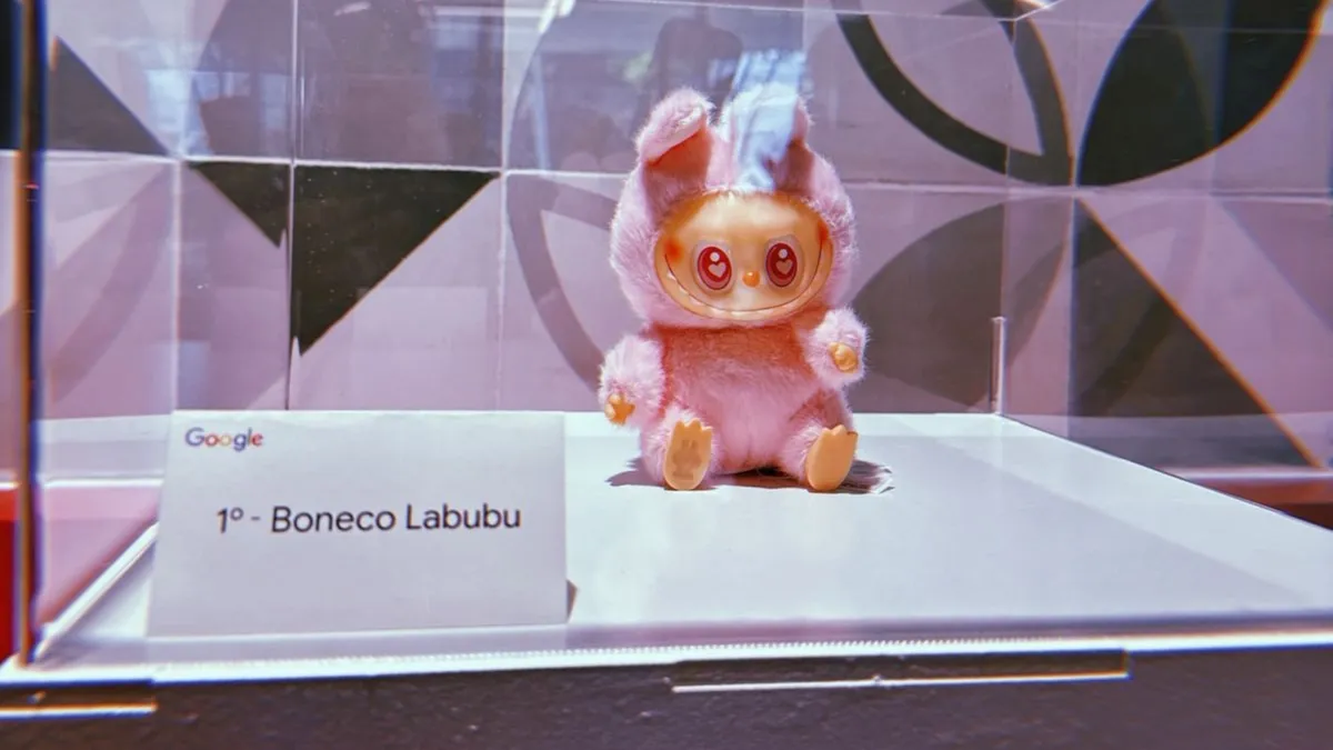 Labubu lidera lista dos itens mais desejados do Google em 2025