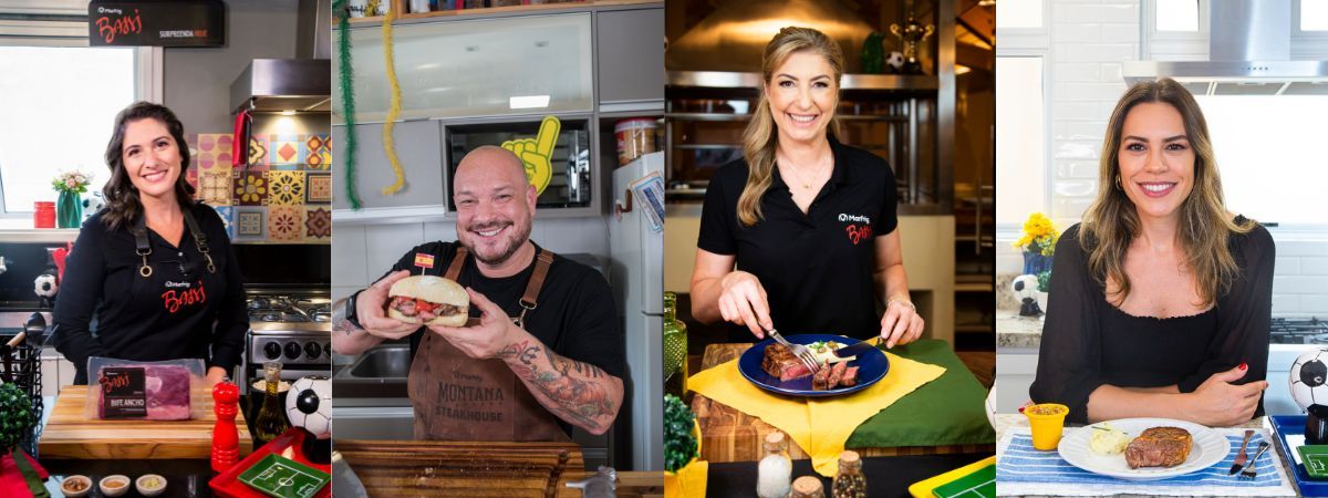 Marfrig escala seu time de chefs para a Copa
