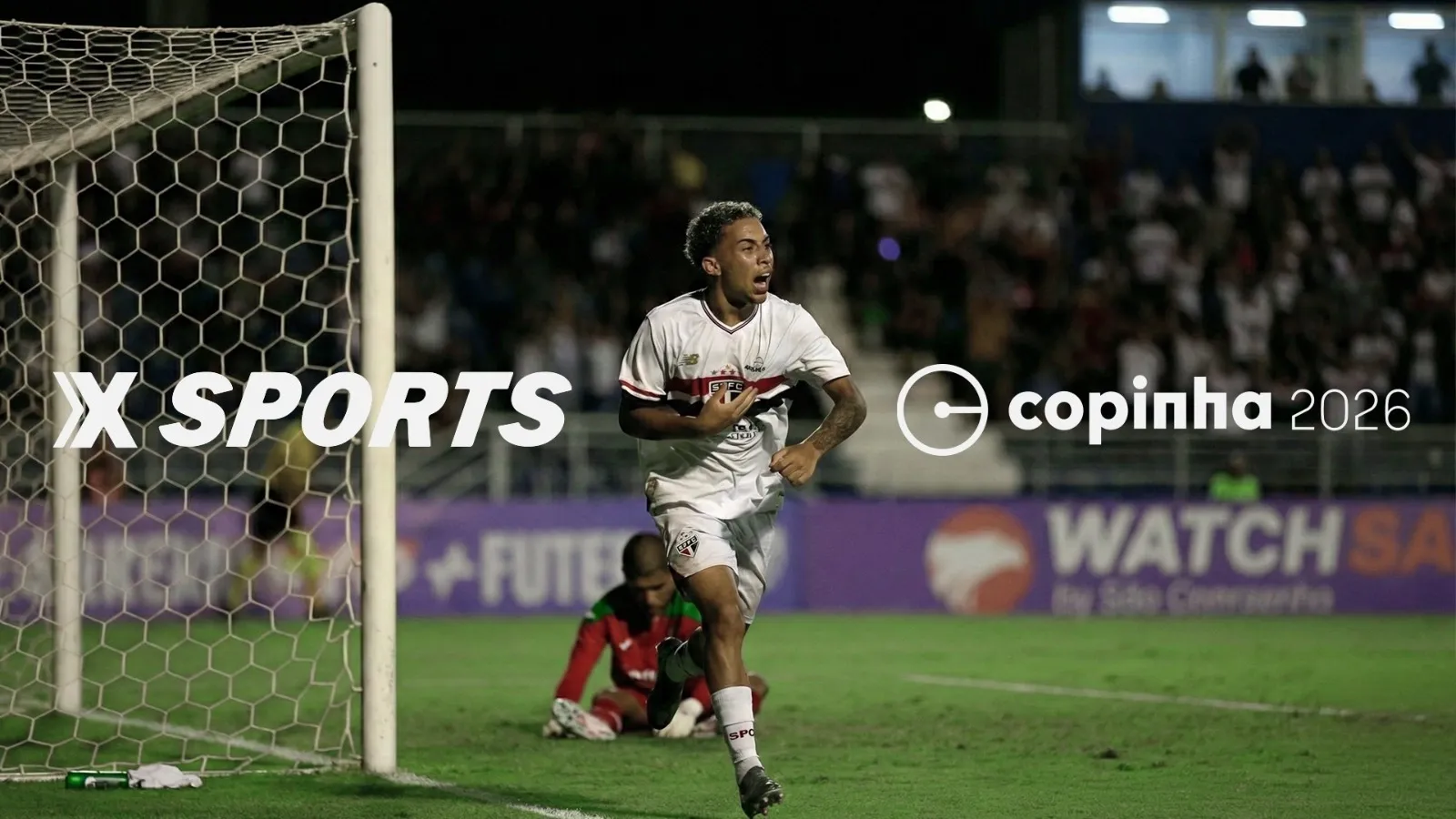 Xsports alcança 4º lugar de audiência com jogo da Copinha em São Paulo