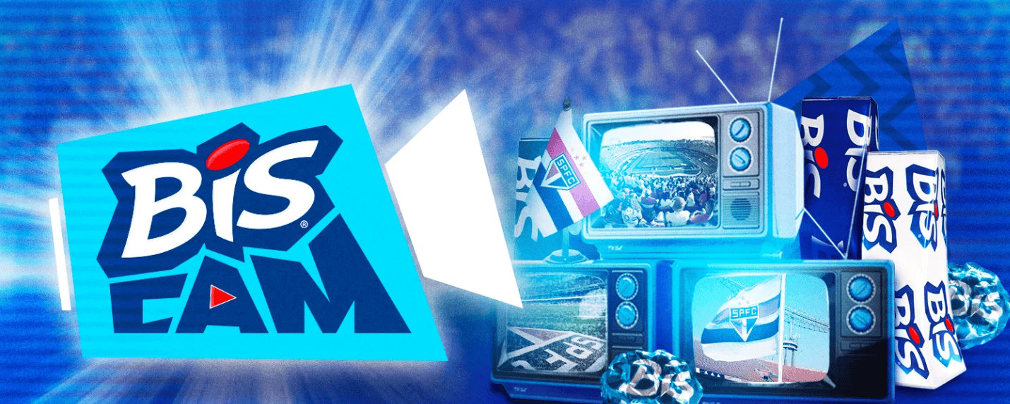 Bis apresenta BIScam: experiência exclusiva para torcedores do São Paulo