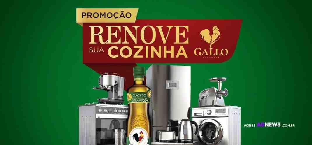 Promoção de Gallo sorteará um total de R$100 mil em prêmios