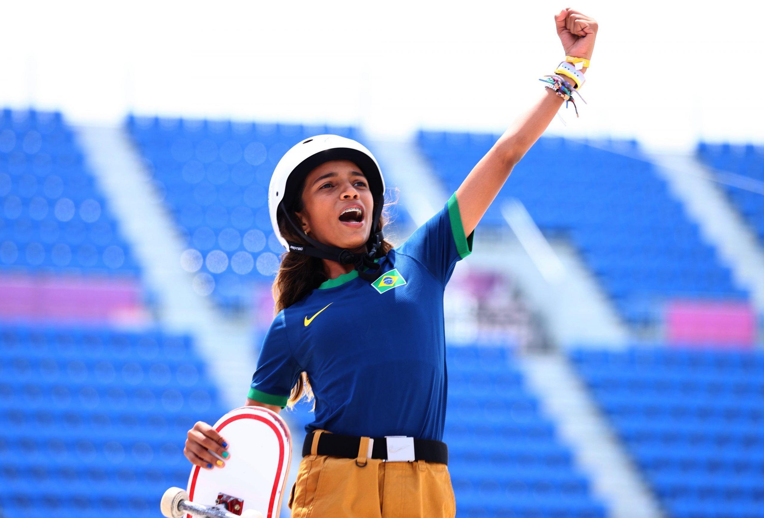 Rayssa Leal vence Prêmio Visa por melhores valores olímpicos
