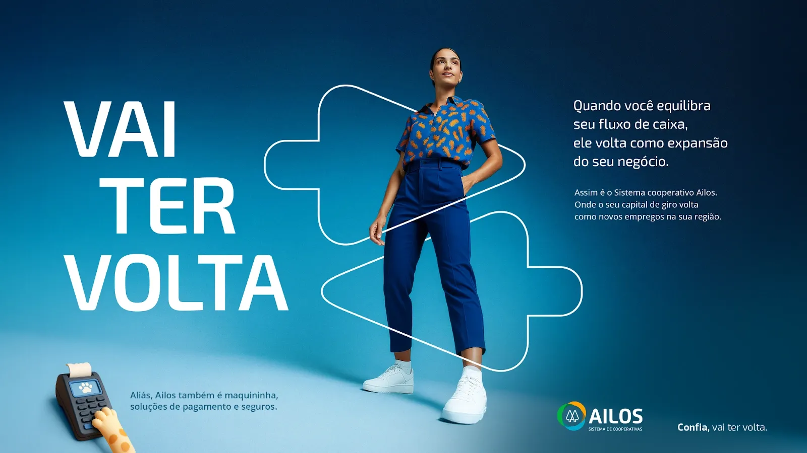 GINGA conquista conta do Sistema Ailos e lança campanha "Confia, vai ter volta"