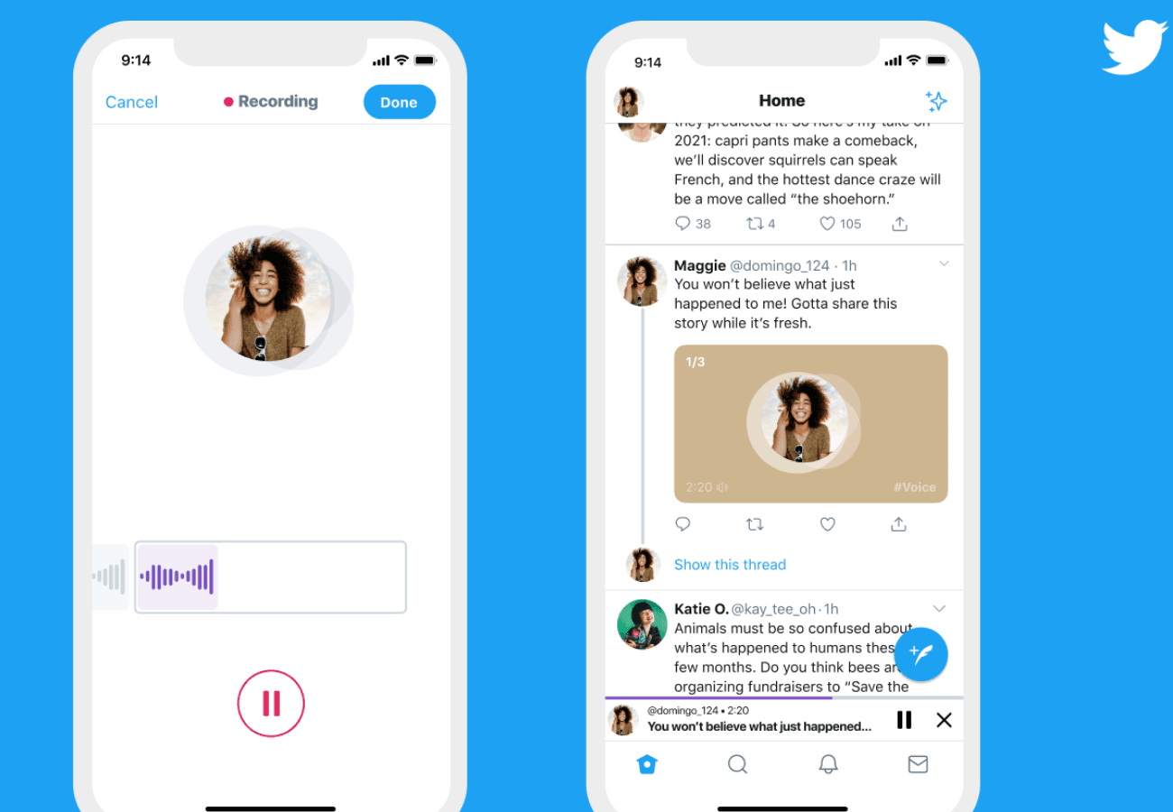Twitter brinca e nova função de tweets por voz gera opiniões diferentes