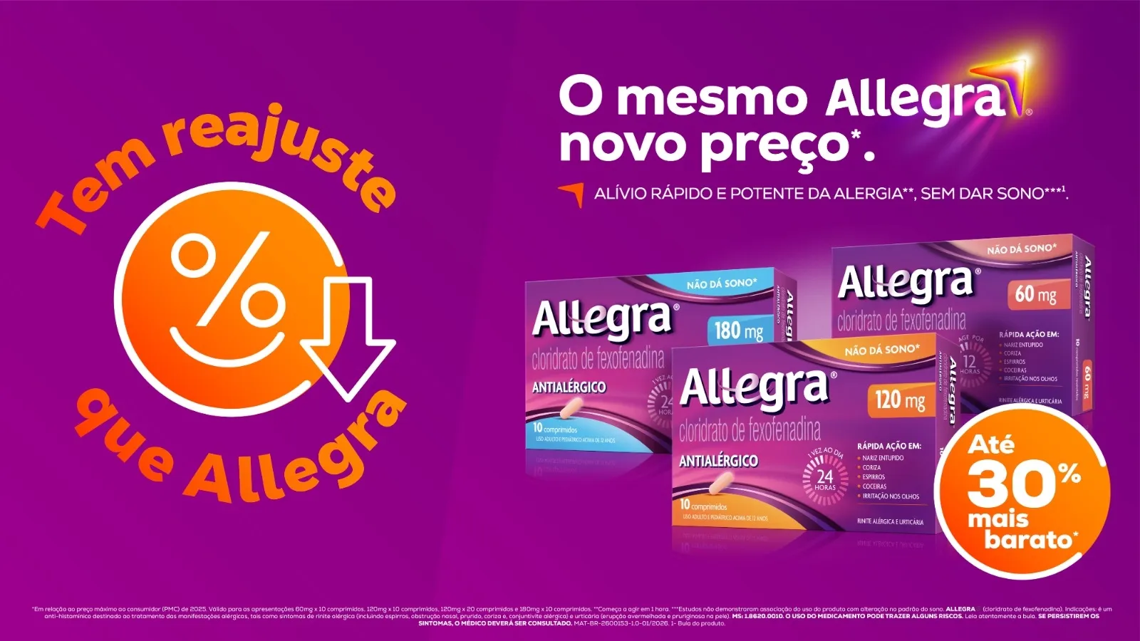 Marca de antialérgicos reduz preços em até 35% para ampliar acesso ao tratamento