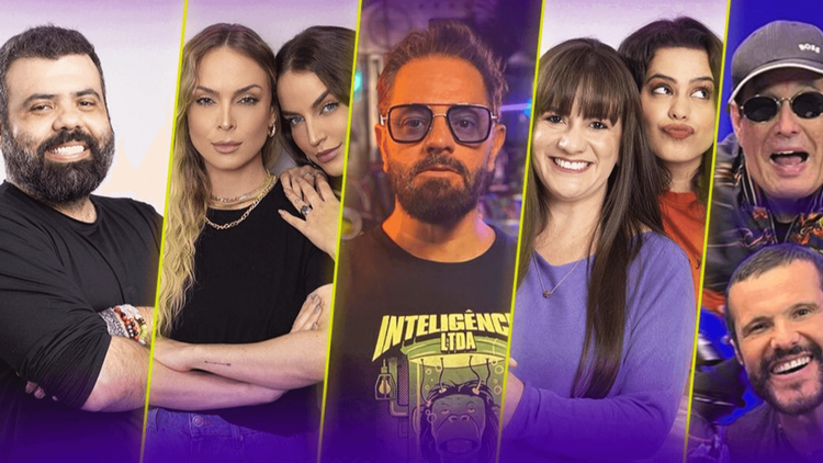 Podcasts de sucesso na internet ganham espaço na TV aberta com o SBT PodNight
