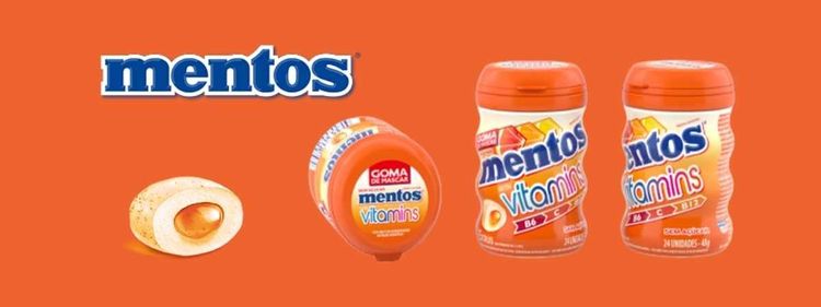 Mentos lança a primeira goma de mascar enriquecida com vitaminas