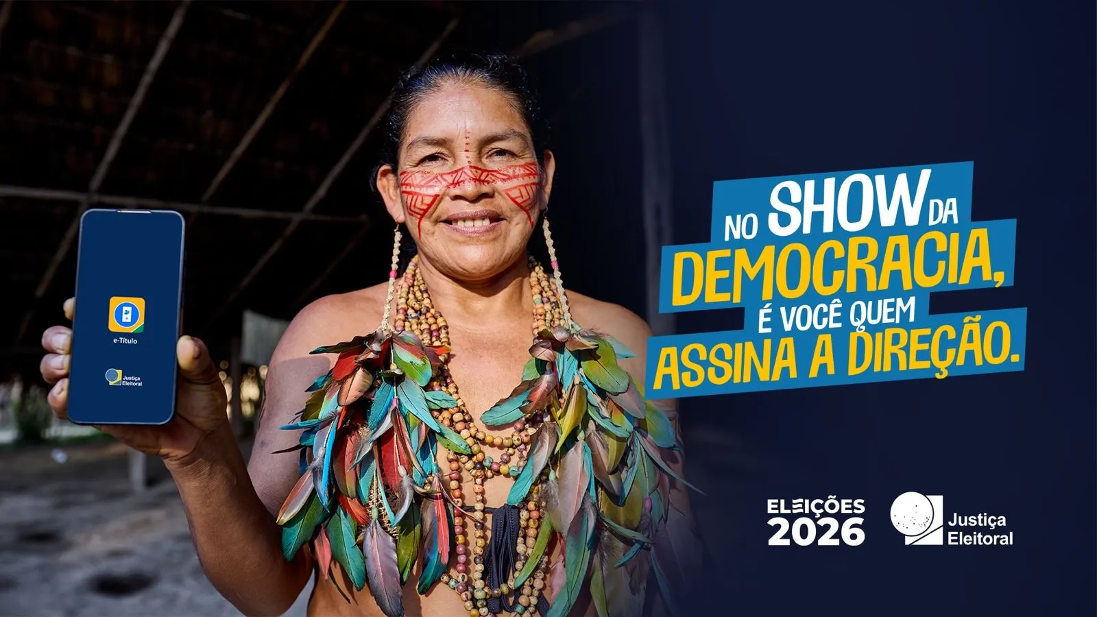 Octopus e TSE lançam a campanha “Coisa de Pele” para as Eleições 2026 ao som de Jorge Aragão