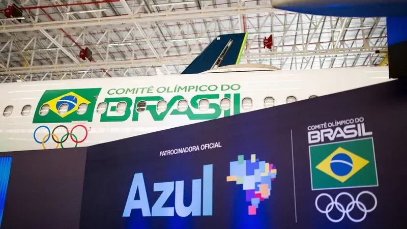 COB e Azul fecham parceria para Jogos Olímpicos de Paris 2024 