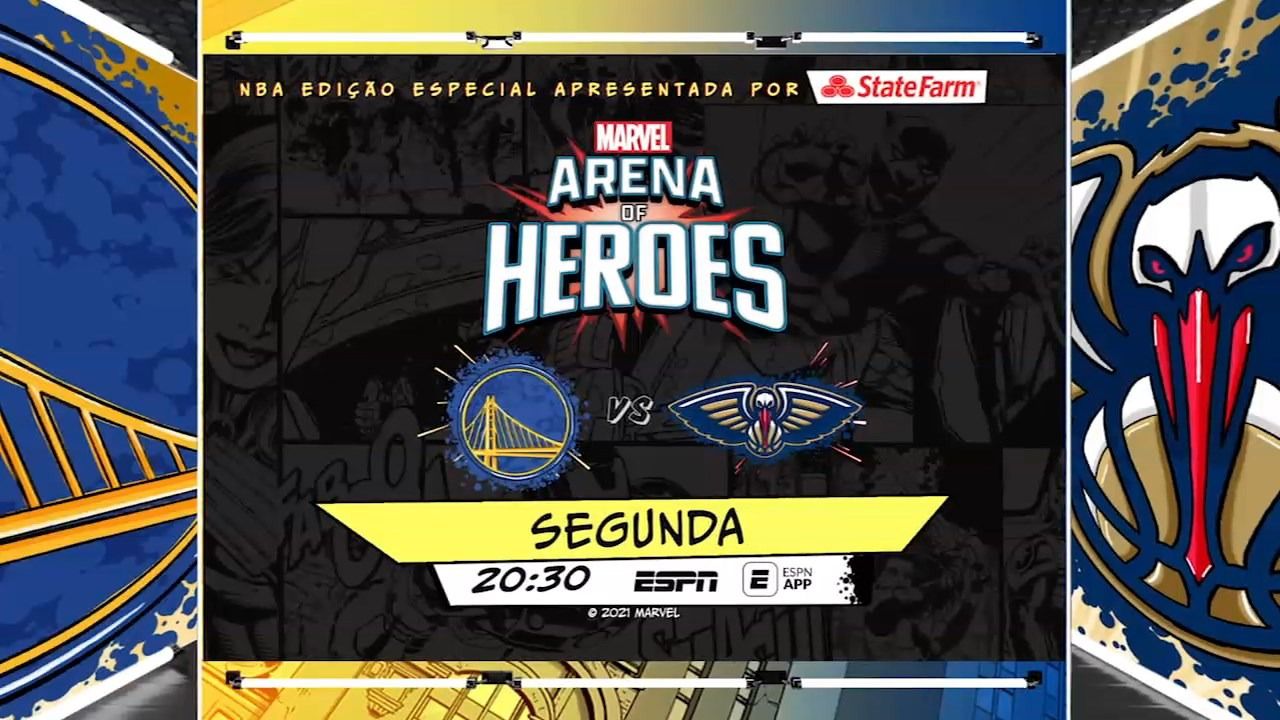 ESPN e Marvel se unem para transmissão especial da NBA