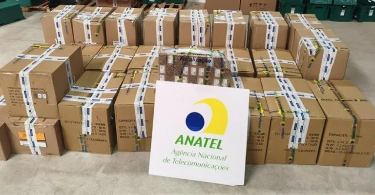 Anatel retira quase 1,4 milhão de produtos ilegais do mercado em um ano