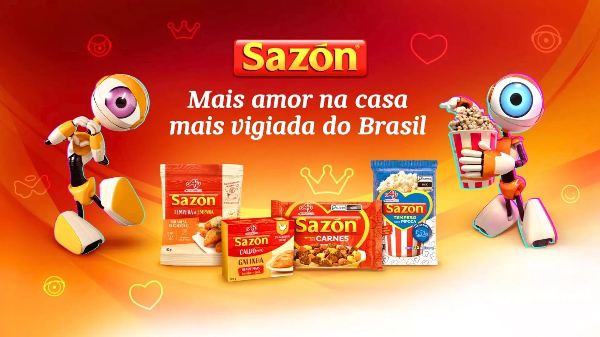 Sazón retorna ao BBB 24 com ações divertidas e compromisso sustentável