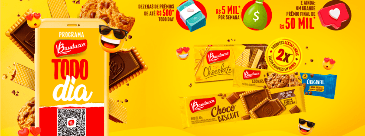 Festival do Biscoito, da Bauducco, oferece prêmios de até R＄50 mil