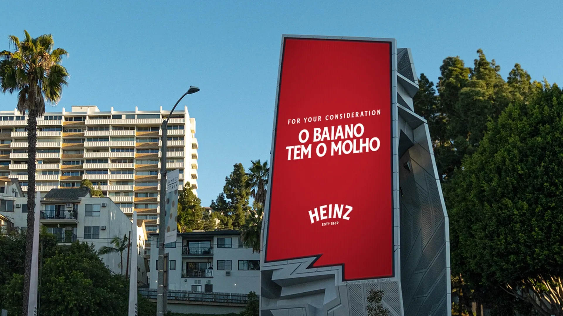 Heinz utiliza campanha do Oscar em Hollywood para homenagear Wagner Moura